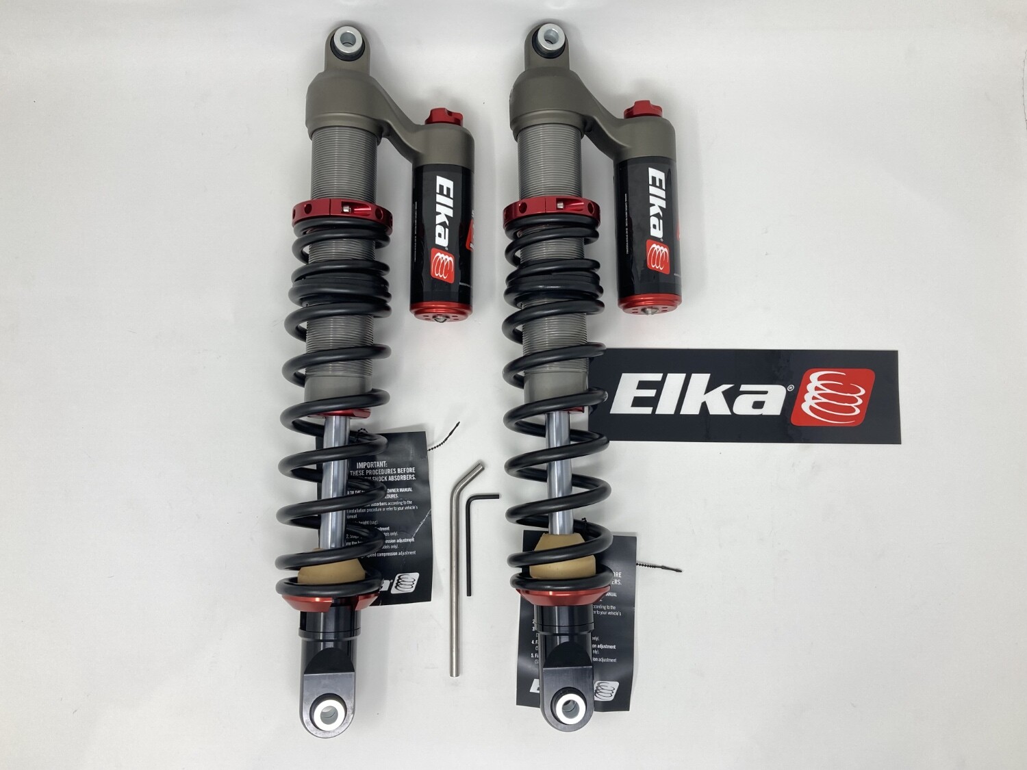 ELKA Suspension STAGE 3 FRONT Shocks YAMAHA GRIZZLY 700 20162021 eBay