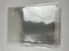 25 Magazine Sleeves Plastic Protector Resealable Storage Bags 8 3/4" x 11 1/8"