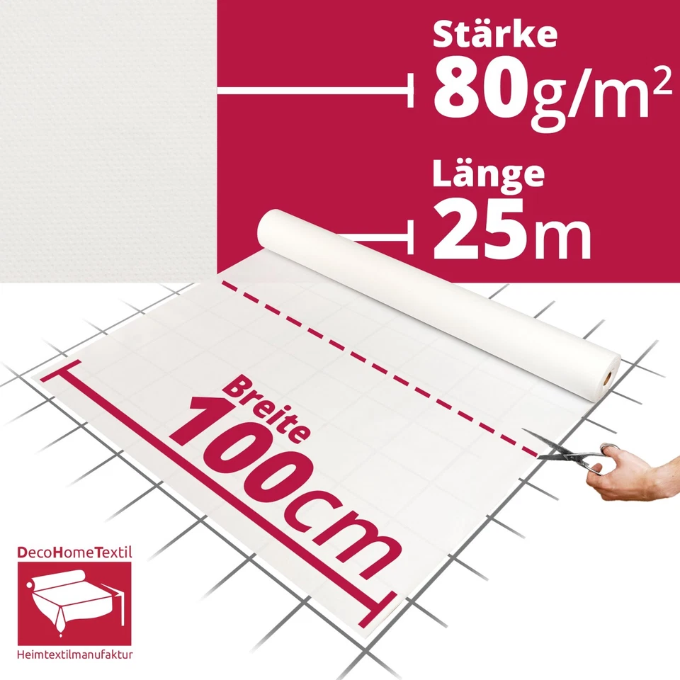 Tischdecke Rolle Tischdeckenrolle Vliesstoff Vlies wasserabweisend - Bild 4 von 4