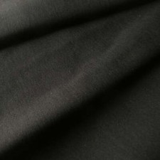 Black Ponti Roma Jersey Fabric - Thick Double Knit 280gsm Stretch Dress Material