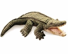 FOLKMANIS FOLKTAILS Full Body 24" ALLIGATOR Hand Puppet Plastic Teeth