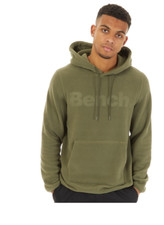 Bench Mens Himala Hoodie Khaki LEISURE CASUAL HOLIDAY SPORT LARGE