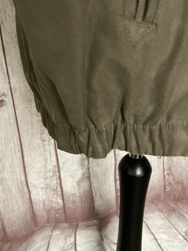 Gary Player Mens Large Faux Suede Moleskin Harrington Jacket Golf Coat