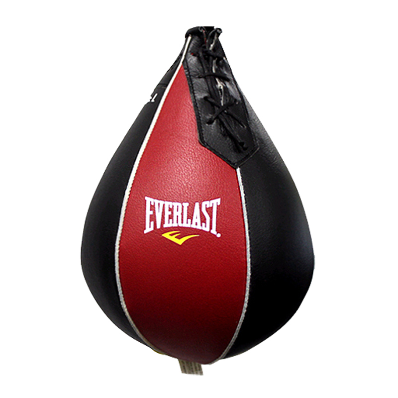 New Everlast Original Leather Boxing Speed Bag Reflex Training MMA