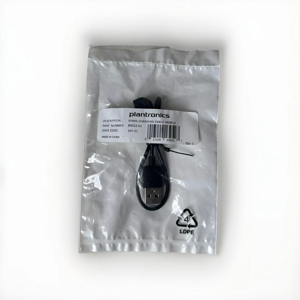 Charging Cable 89032-01 Plantronics Voyager Legend - New - Image 2 of 4