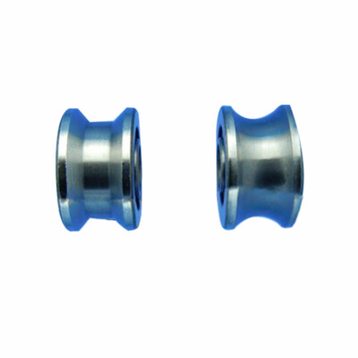 T22 U22 Guide track V/U type flat bottom groove pulley Kugellager TUSG22