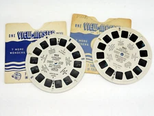 View-Master Hopalong Cassidy & Cisco Kid  (955 & 960) – 2 reels NO ENVELOPE - DT