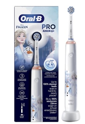 Oral-B JUNIORZAHNBÜRSTE (JUNIOR PRO FROZEN) incl.2 Aufsteckbürsten 