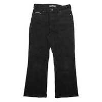 LEVI'S 512 Womens Jeans Black Slim Bootcut W26 L25