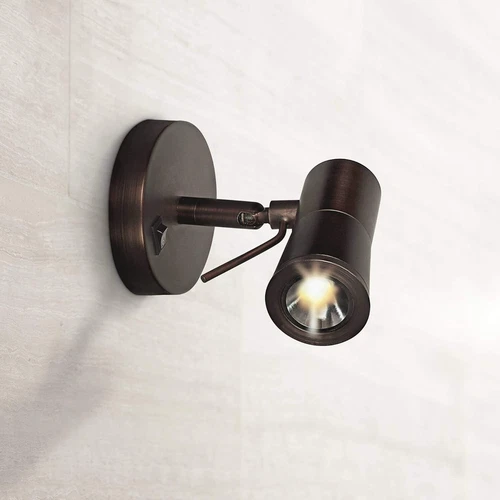 Access Lighting 70018LED Cyprus 2 1 Light 5-1/2" Tall Integrated - Bronze Finish - Picture 4 of 6