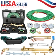 Oxygen and Acetylene Gas Torch and Welding Kit Heavy Duty Cutting Torch Kit