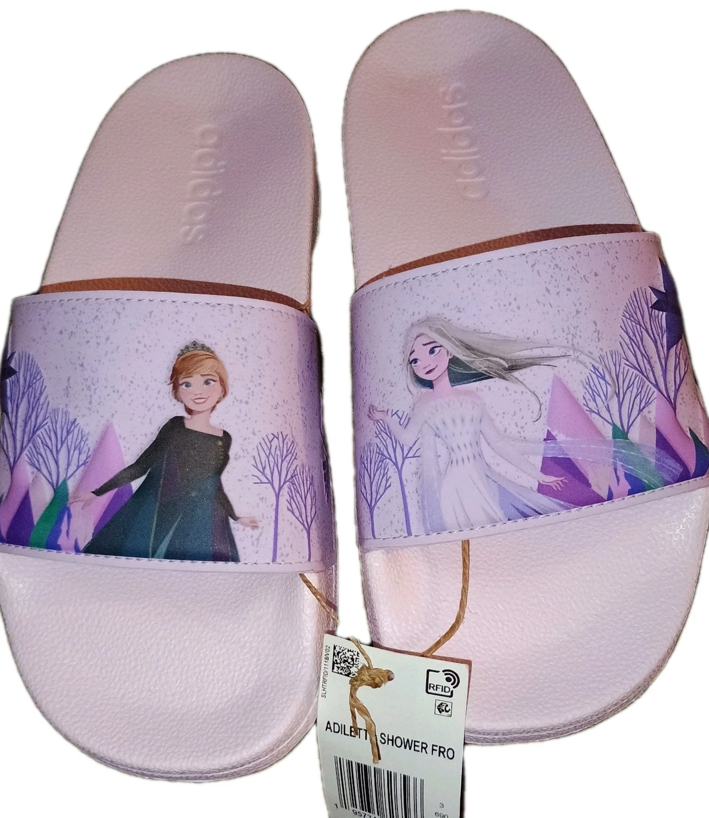 Adidas Adilette Shower Taglia 3 Youth Nuove Con Etichette Frozen ?