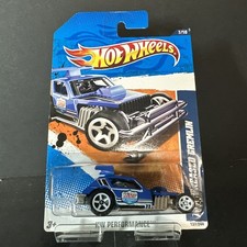 Hot Wheels HW Performance  AMC  GREASED GREMLIN  Blue from 2010 American Motors