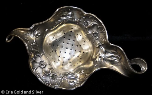 Sterling International Silver Tea Strainer | C1927