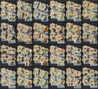FAUNA of Ivory Coast 2014, animals - collection 96 souvenir sheets MNH #CNA427