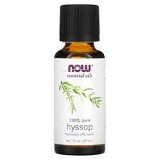 Essential Oils, Hyssop, 1 fl oz 30 ml 
