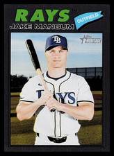 2026 Topps Heritage #227 Jake Mangum Dark Gray