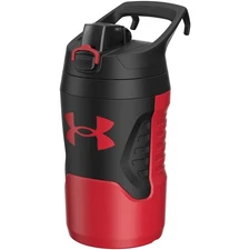 Under Armour 32Oz Insulated Water Bottle Red Black Sports Hydration Jug