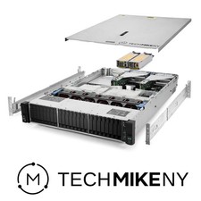 HP ProLiant DL380 G10 Server 2x Platinum 8168 2.70Ghz 48-Core 128GB RAM Rails