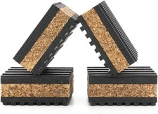 Sound Isolation Cork Pads for Turntables and Audio Equipment