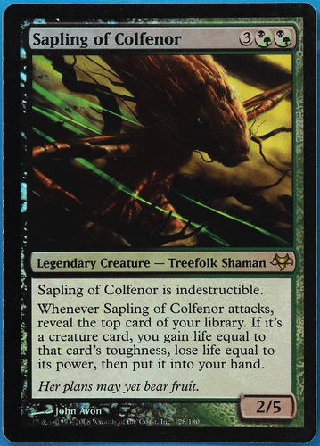 Sapling of Colfenor FOIL Eventide PLD Black Green Rare CARD (501257) ABUGames - Picture 1 of 2