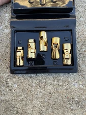 Mopar 1991 Gold Tool Award 5-Piece Metric 3/8" Drive Swivel Sockets Set USA MTSC