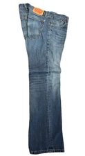 Levis Jeans Mens 31x30 Blue 527 Bootcut American Western Dark Wash Denim