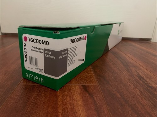 Lexmark 76C00M0 One Magenta Toner Cartridge CS/CX 920 Series