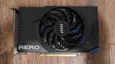 MSI Radeon RX 6400 AERO ITX 4GB GDDR6 Graphics Card Used