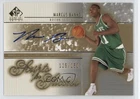 2003 SP Signature Edition Scripts for Success /250 Marcus Banks #SS-MB Auto 1cx3