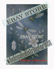 1000 piece jigsaw puzzle Night floral dragonfly fantasy dragonfly
