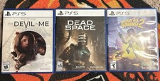 PlayStation 5 Horror Game Lot Dead Space The Devil In Me Destroy All Human 2