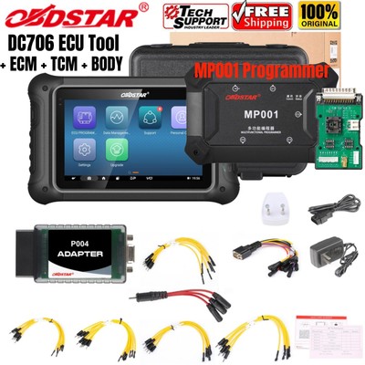 OBDSTAR DC706 ECU Tool Full Version Plus MP001 Kits for  EEPROM/MCU Read/Write