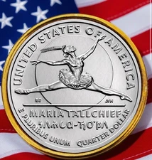 2023 P Maria Tallchief Quarter💃 Uncirculated| American Women Collectible Coin🩰