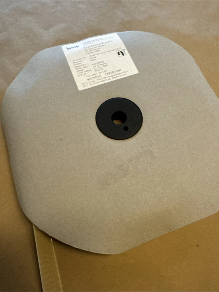 Klettband Haken Klettostar-Haft selbstklebend Breite= 20mm Länge=20m, Beige - Bild 2 von 4