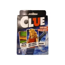 2018 Hasbro Classic Clue Card Game New - Never Opened 