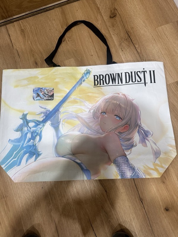 AX Anime Expo 2026 Brown Dust II Large Tote Bag Plus Code Card