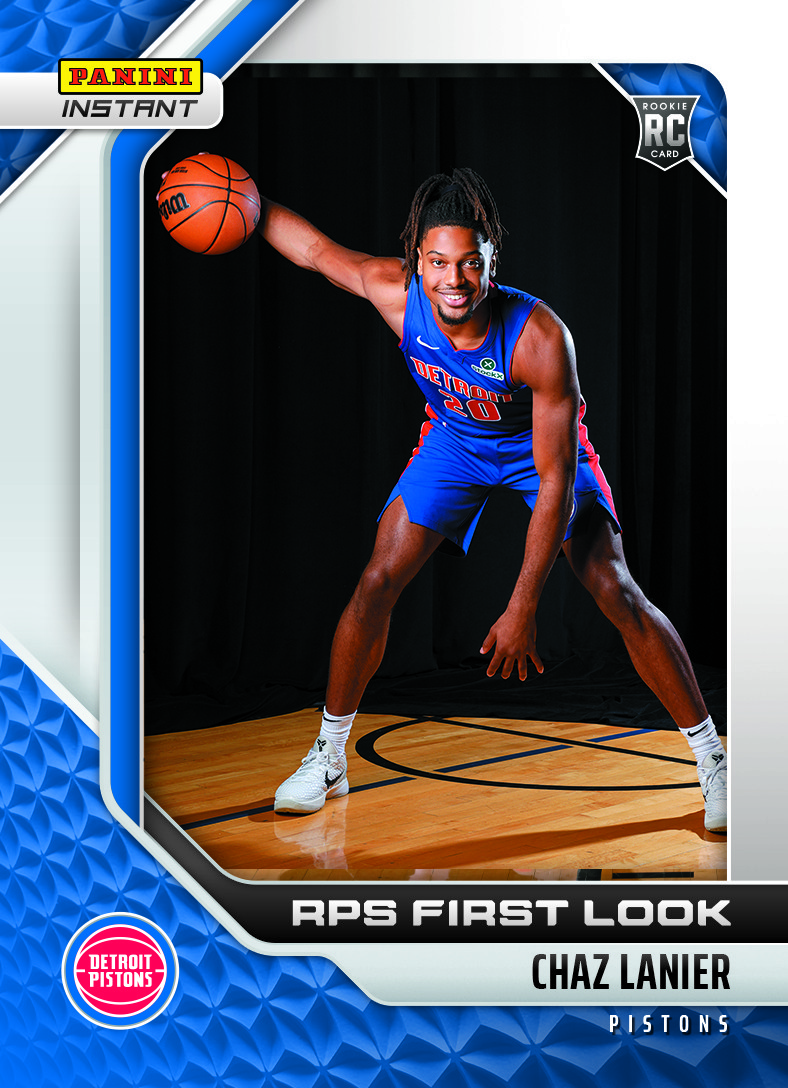 2025-26 Panini Instant NBA Chaz Lanier ROOKIE CARD RPS FIRST LOOK
