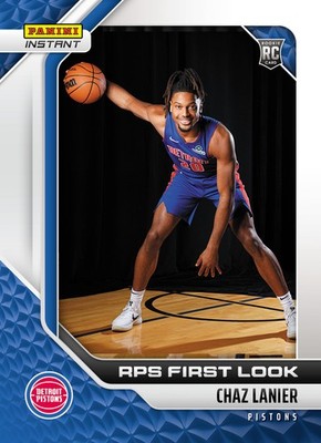 2025-26 Panini Instant NBA Chaz Lanier ROOKIE CARD RPS FIRST LOOK