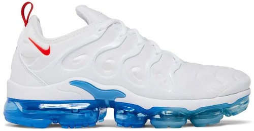 Nike Air VaporMax Plus White /Blue 924453-104 Men display picture 2