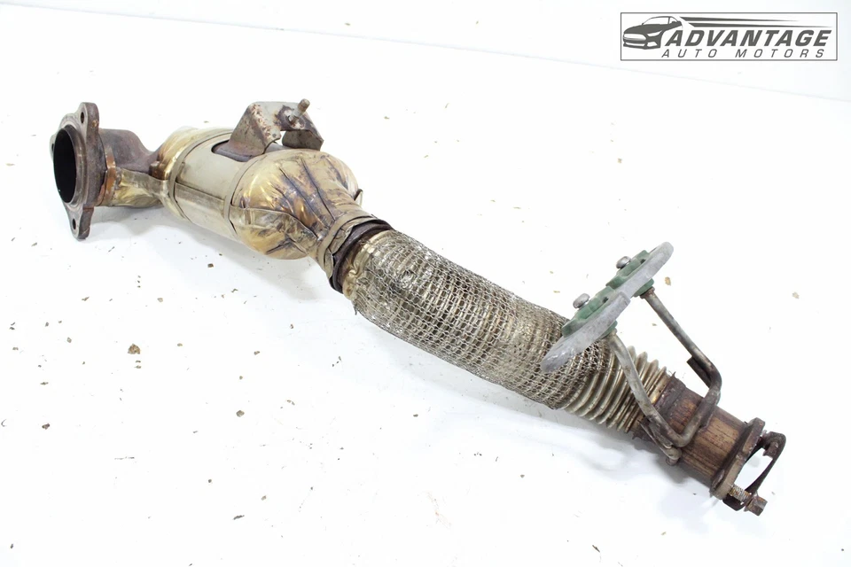 Lincoln Nautilus 2019-2023 2,0 L motor gas escape tubo delantero OEM Foto 3 de 4