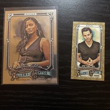 2025 Topps Allen & Ginter #275 Skylar Astin Gold Mini /Taylor rooks chrome#268