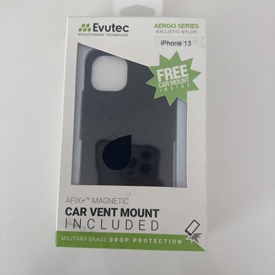 Evutec Aergo Series Ballistic Nylon Case With Vent Mount for iPhone 13