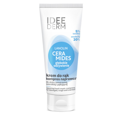 Idee Derm Ceramide Repair Cream-Compress for Hands, 75 ml