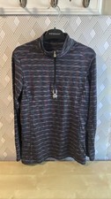 Spyder Girls XL 1/4 Zip Pullover Mock Neck Space Dye Multi Color Shirt