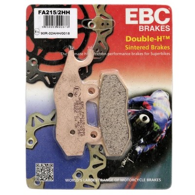 TRIUMPH Tiger 1050 E 2007-2011 EBC FA215/2HH Double-H Sintered Brake Pads Rear