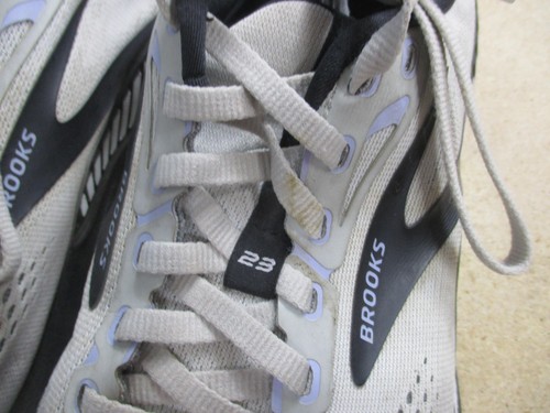 Brooks Adrenaline GTS 23 Shoes Mens Size 10 Gray Black Running Sneakers Support - Picture 9 of 10