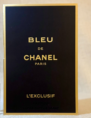 Chanel Bleu de Chanel L'EXCLUSIF Parfum Sample Spray .05oz, 1.5ml
