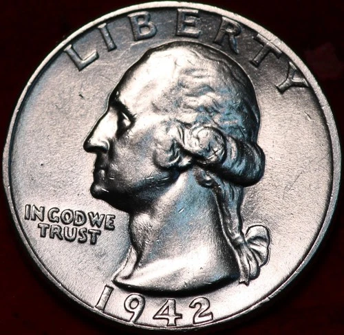 1942-P Washington Quarter Proof — photo from the most recent tracked eBay sale