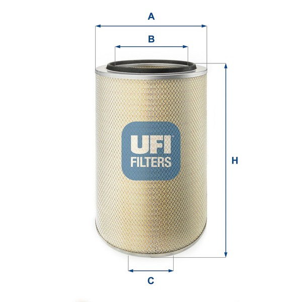 Luftfilter UFI 27.544.00 Filtereinsatz FüR Eurostar Iveco Stralis 1 Eurotrakker-image